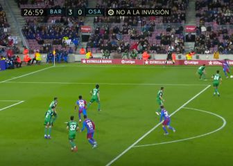 Mucha calidad en la conexión Dembélé-Aubameyang: el 3-0 dispara la ilusión del Camp Nou