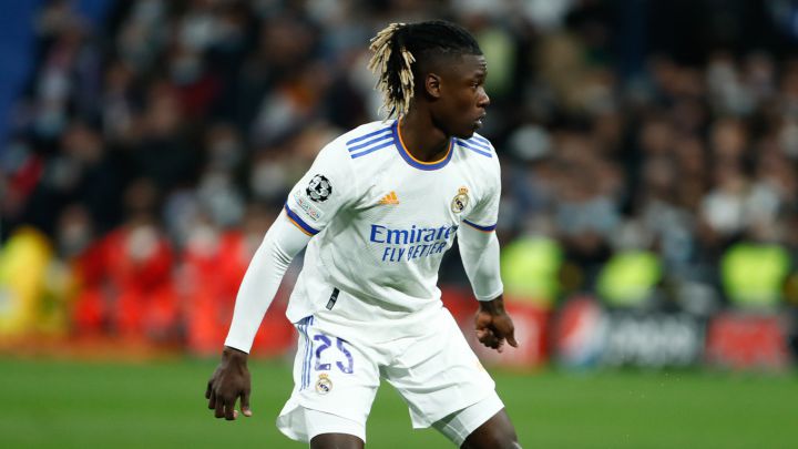Camavinga, sus dolos y los saltos de alegra por el Real Madrid