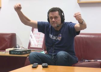 Orgullo de líder: la cara de devoción absoluta de Roncero por Vinicius y Benzema