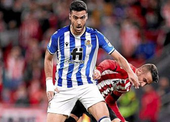 Merino, el ‘Robocop’ de la Real Sociedad