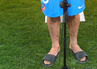 La imagen de Movistar + de las piernas de Herrera que se hace viral en las redes