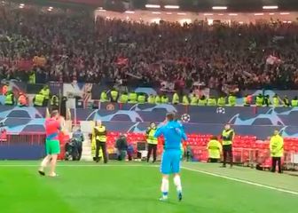 Seguirá emocionando a Oblak dentro de 30 años: pelos de punta desde donde está grabado