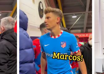 El vídeo que emociona a los fans del atleti: el momento de Marcos Llorente