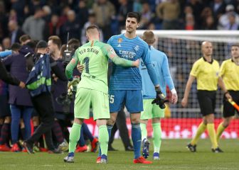 Courtois retrata a Ter Stegen