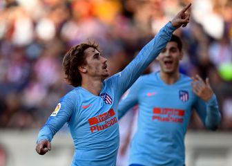 Griezmann decidió la última visita del Atlético a Vallecas