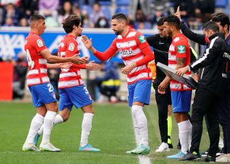 Aprobados y suspensos del Granada: Hay 'efecto Torrecilla'