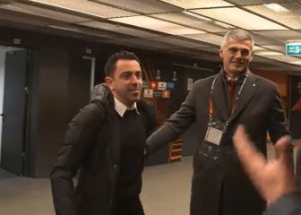 Xavi felicitó con rabia a todos tras eliminar al Galatasaray: atentos cuando llega Dembélé