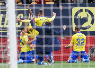Sobrino saca al Cádiz del descenso con un gol en el 91'