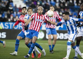 Leganés y Sporting estiran su mal momento en Butarque
