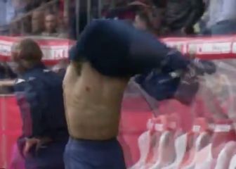 Así fue el gesto de frustración de Mbappé tras una nueva derrota del PSG