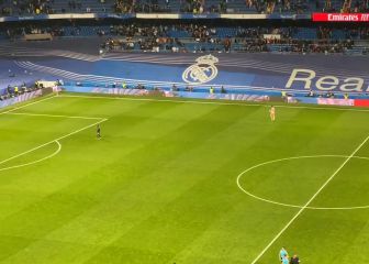 Después de la catástrofe se dio esta escena en el Bernabéu: vean a estos cuatro jugadores