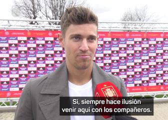 La Selección ya está en Las Rozas: 