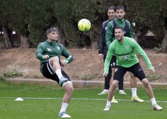 Raúl Guti vuelve al trabajo y Palacios evoluciona bien