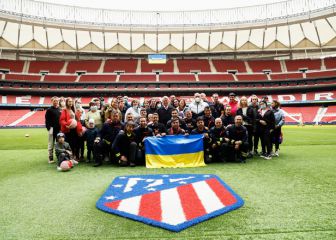 El autobús del Atlético con 36 refugiados ya está en Madrid