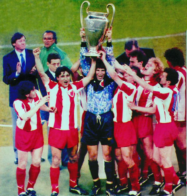 El Estrella Roja es el único equipo del Bloque del Este que ganó la Copa de Europa.