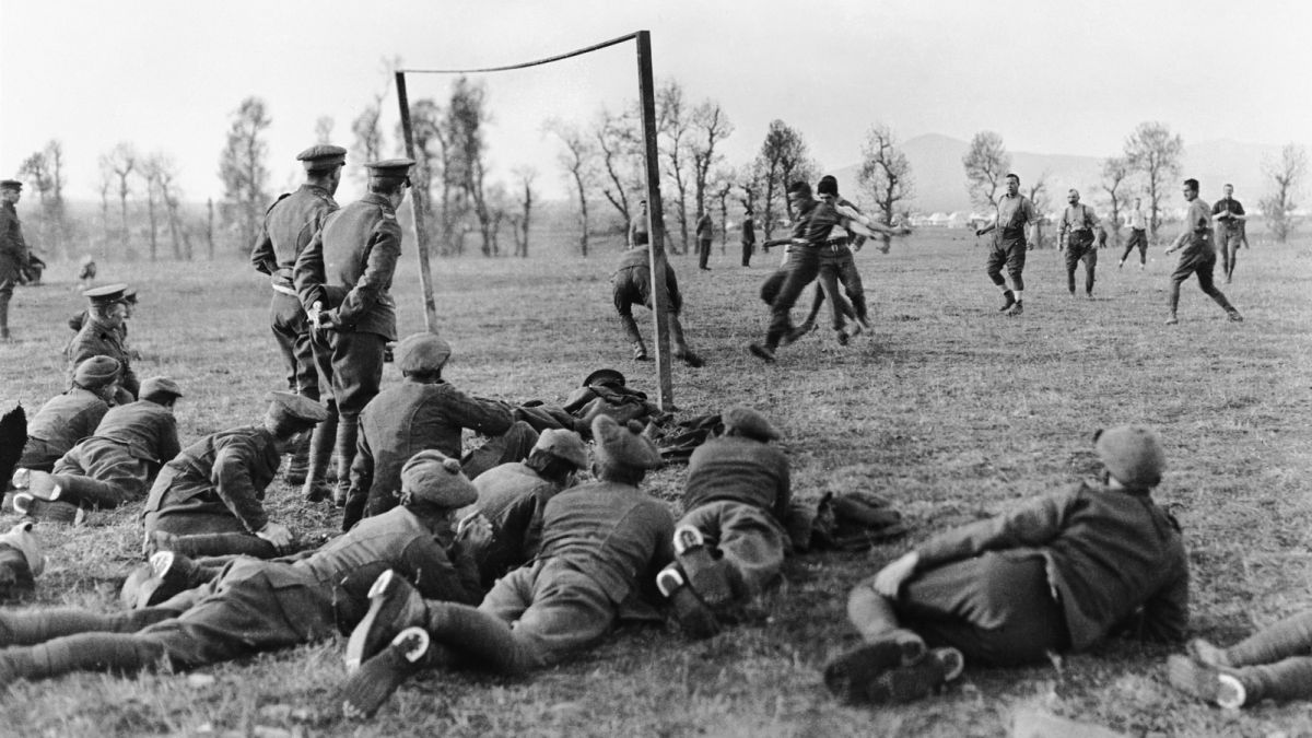 Fútbol en tiempos de guerra 