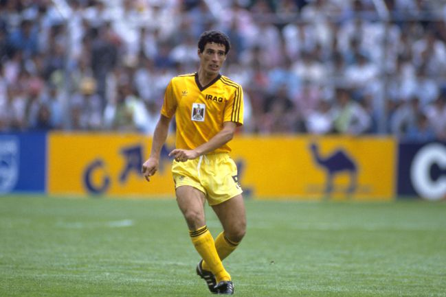 Samir Shaker Mahmoud, una de las estrellas de la selección de Irak en 1986.