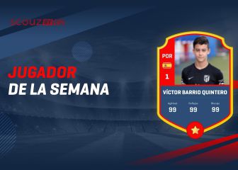 Víctor Barrio, jugador de la semana Scouz By AS