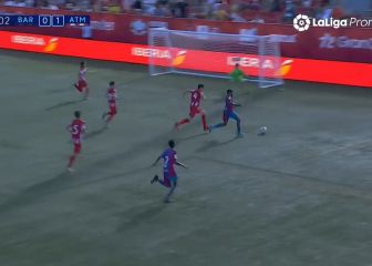 El futuro está en La Masía: vean este golazo en LaLiga Promises que firmaría Aubameyang