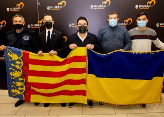 El Valencia y su Fundación se vuelcan con el pueblo ucraniano