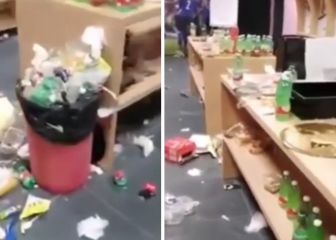 Las imágenes de la vergüenza en Italia tras quedarse fuera del Mundial: así quedó el vestuario