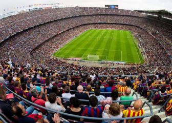 Fiesta de Champions en el Camp Nou: mosaico, animación...