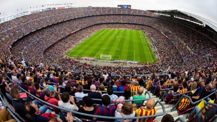 Fiesta de Champions en el Camp Nou: mosaico, animación...