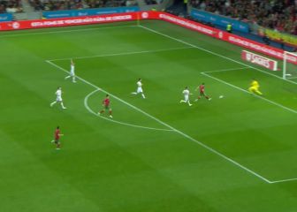Era el gol que sellaba el Mundial para Portugal y Cristiano reaccionó de forma inusual
