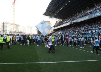 La invasión en el derbi de 1ª RFEF se queda en multa económica