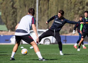 Bardhi y Vukcevic se incorporan al trabajo en Buñol