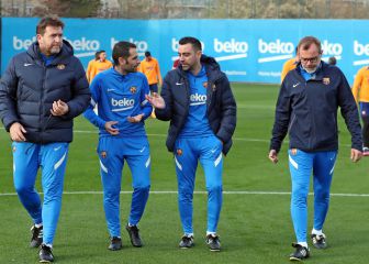 Xavi, con (casi) todos para el reto del 10 de 10