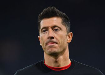 Lewandowski utiliza al Barça