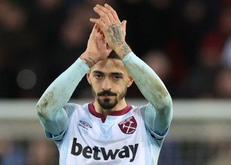 Lanzini, en buen estado tras un accidente de coche