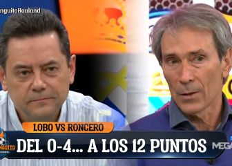 La reacción de Roncero a la contundente afirmación del Lobo: 