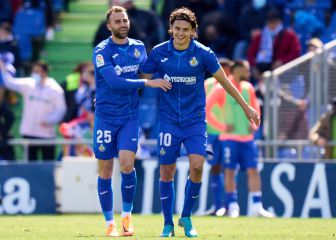 Los descartes de Mourinho dan la vida al Getafe