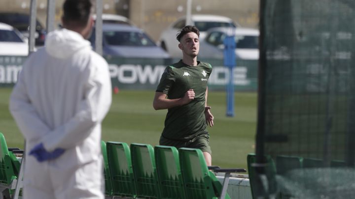 El canterano Raúl, novedad en
la lista del Betis ante Osasuna