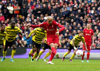 Victoria del Liverpool en Anfield ante el Watford