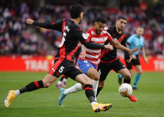 Hernández Hernández aviva al Granada y lastra al Rayo