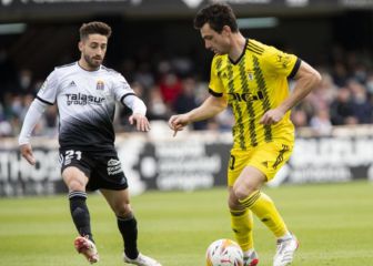 El Oviedo asalta el Play Off tras ganar a un Cartagena con ocho jugadores