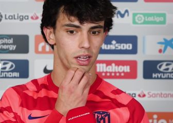 Las emotivas palabras de Joao Félix a Simeone tras el homenaje por la muerte de su padre