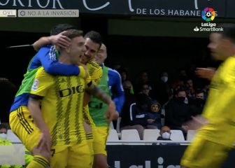 Montiel decide la victoria del Oviedo ante el Cartagena