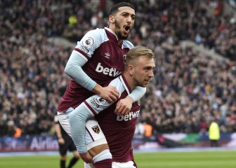 El West Ham vence al Everton y asalta puestos europeos