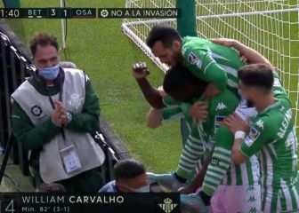 William Carvalho y el arte del fúbol sala aplicado al fútbol 11: tremendo golazo