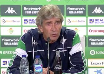 Pellegrini no se esconde y deja claro en rueda de prensa las aspiraciones del Betis