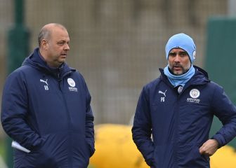 El City se entrena con la única baja de Rúben Dias