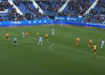 Para esto pagó el Leganés 5M€ al Barça: se inventa un golazo con golpeo de élite desde 20 metros