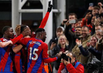 El Crystal Palace sorprende y golea al Arsenal