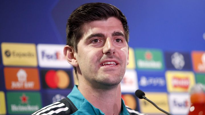 Courtois: "Parece que ganamos sólo por los árbitros, no es así"