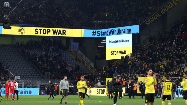 La televisión rusa suspende el Dortmund-Leipzig por la guerra