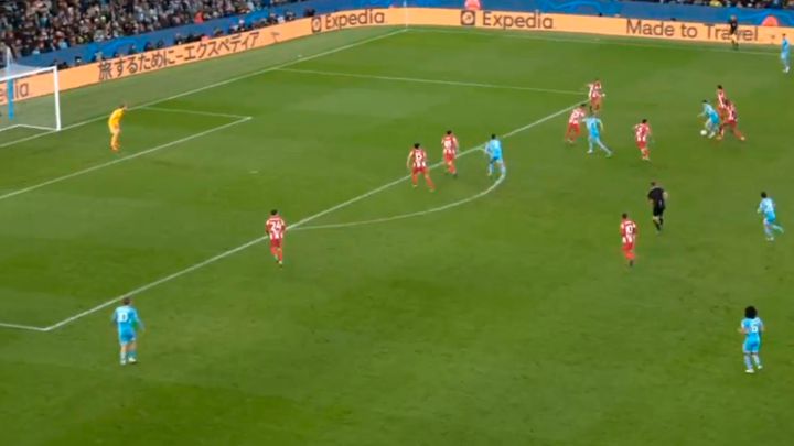 Guardiola ha creado al próximo megacrack de Inglaterra: brutal su acción en el gol del City